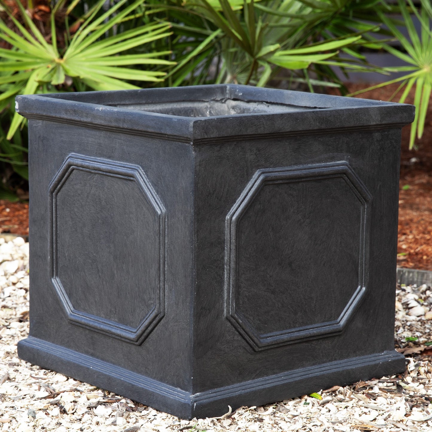 Chelsea Box Planter - Stonelite / Fibreclay