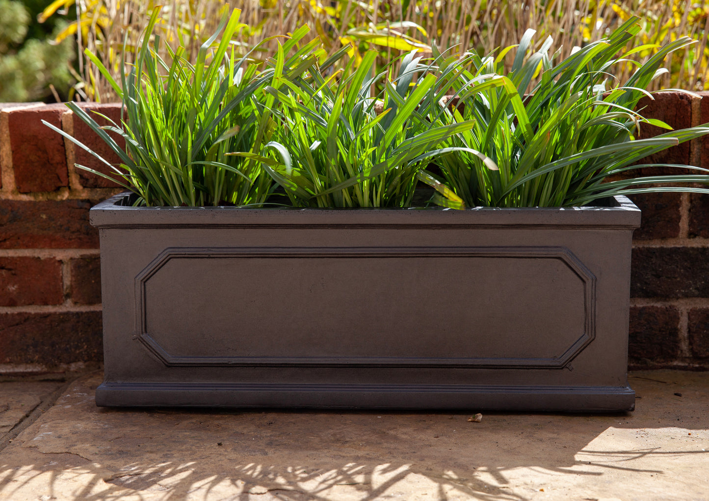 Chelsea Trough Planter - Stonelite / Fibreclay