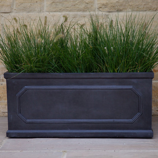 Chelsea Trough Planter - Stonelite / Fibreclay