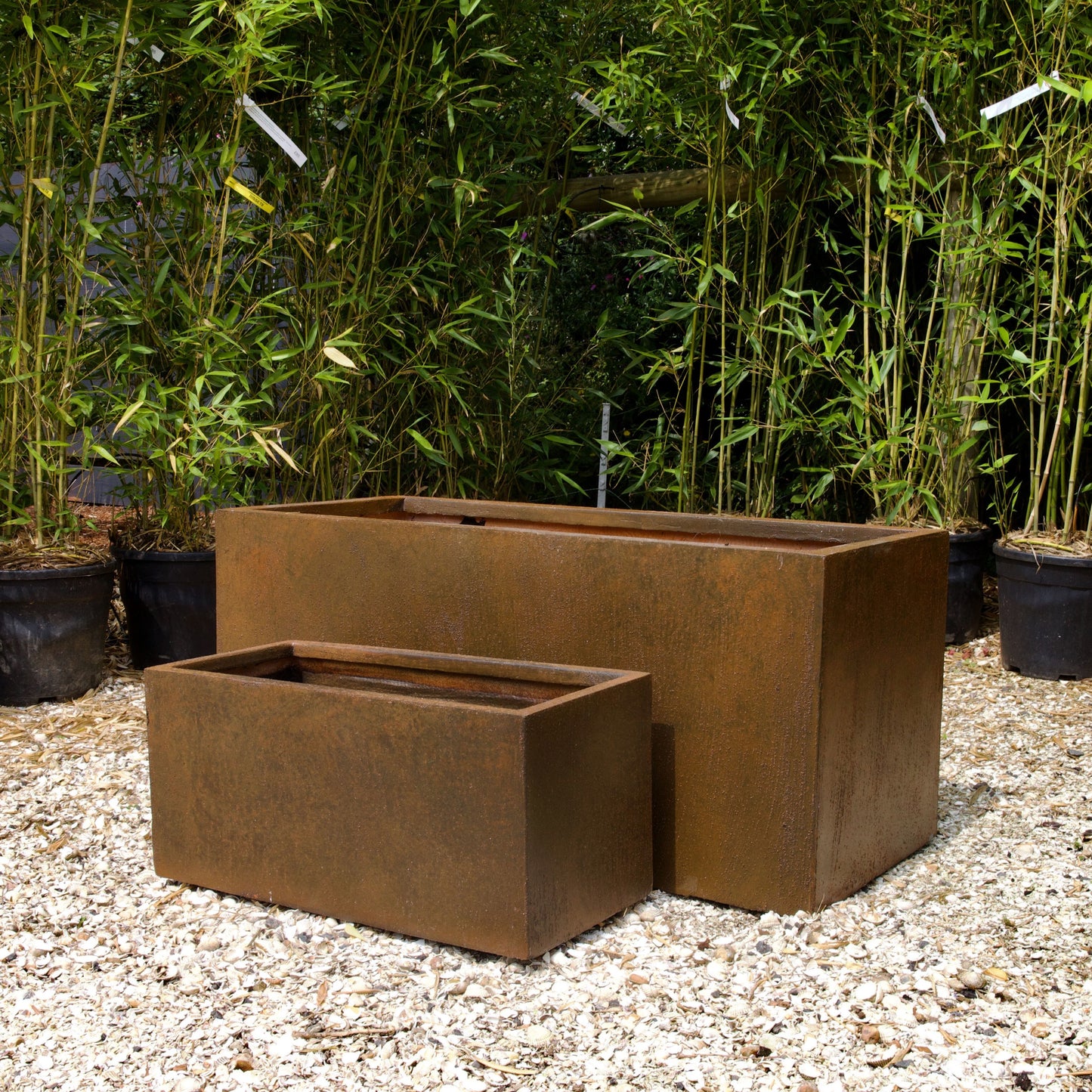 Corten Effect Trough