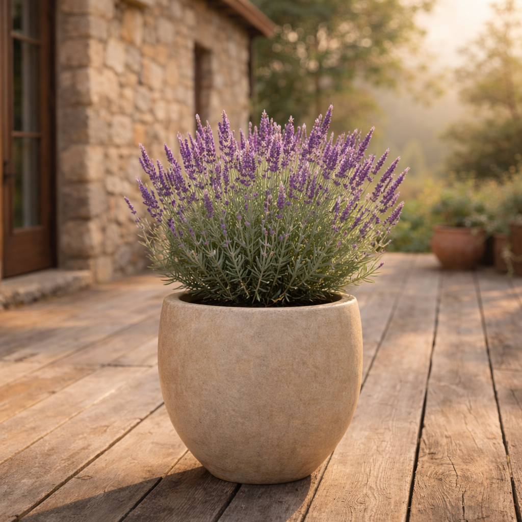 Rustic Egg Planter - Sand