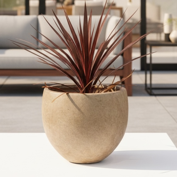 Rustic Egg Planter - Sand