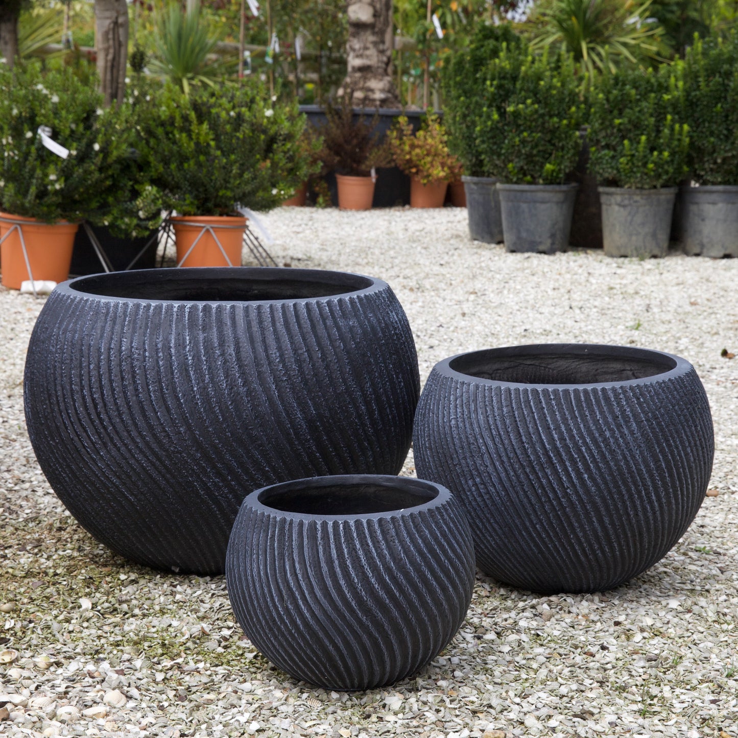 Swirl Bowl Planter