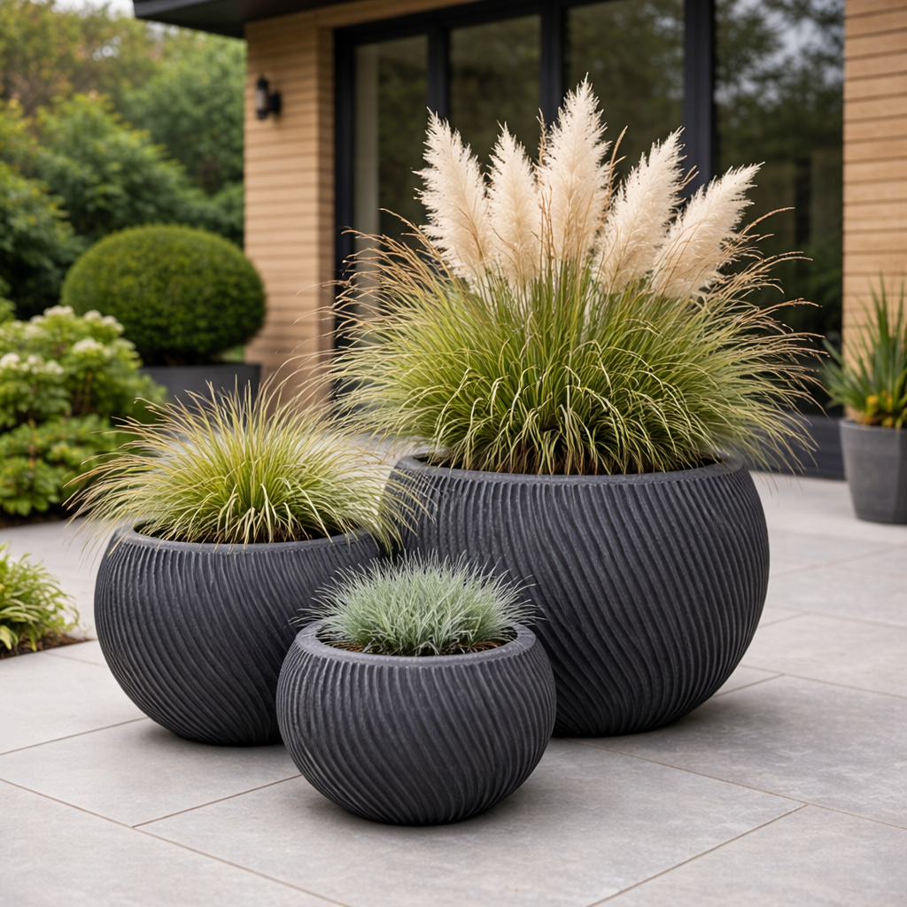 Swirl Bowl Planter
