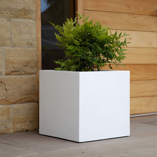 Smooth Urban Box - White - Stonelite / Fibreclay